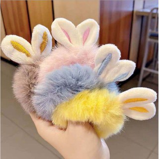 Buộc Tóc Tai Thỏ, Cột Tóc Scrunchies Nhiều Màu