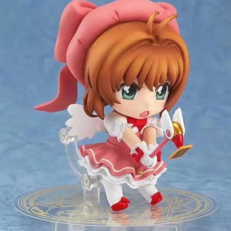 Mô hình nhân vật Nendoroid Cardcaptor Sakura Thủ lĩnh thẻ bài anime chibi trang trí trưng bày đẹp