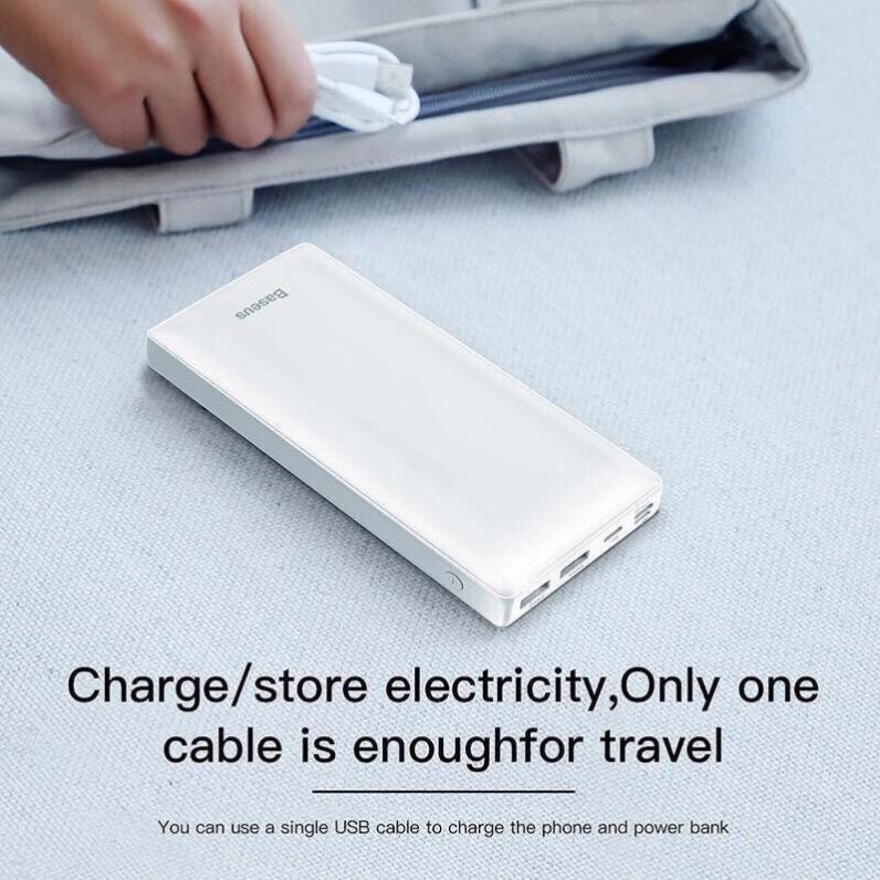 Pin sạc dự phòng 30.000mAh chính hãng Baseus Tablet/ Laptop/ Macbook (15W PD Fast charge, 2Port USB+ Type C)