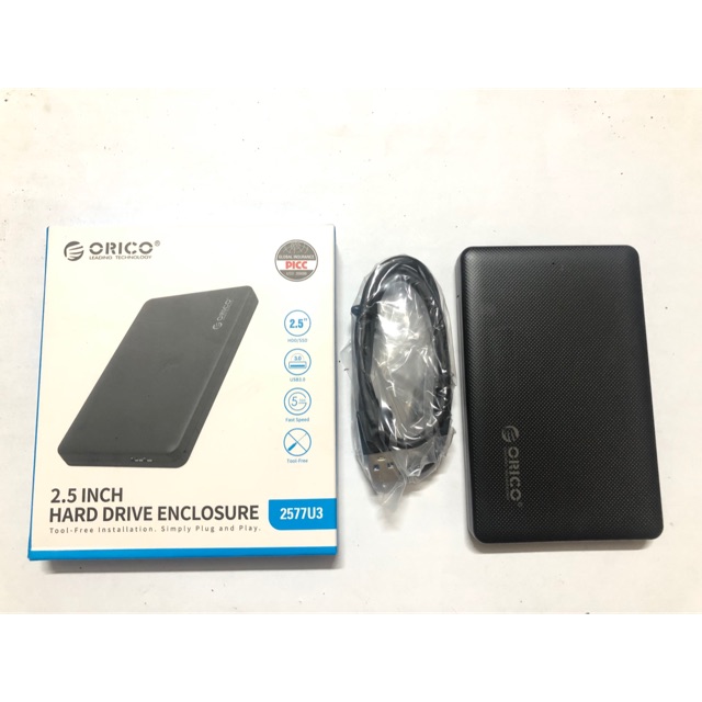 Hdd box 2.5 usb 3.0 chính hãng Orico