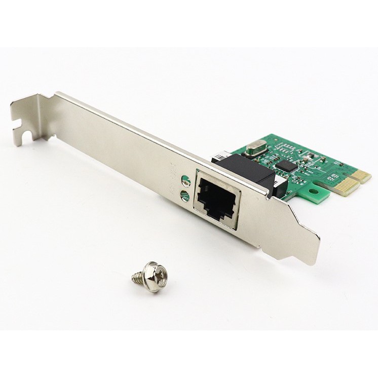 Card mạng PCI-E cho main H61 - Card mạng PCI to Lan chân dài cho main G31 tốc độ truyền ổn định linh hoạt cho máy tính