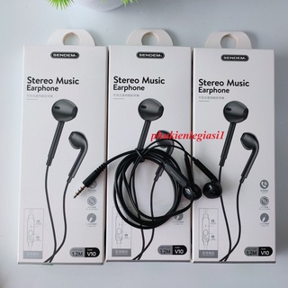 XÃ HÀNG THANH LÝ Tai nghe có dây Sendem V10 jack 3.5mm