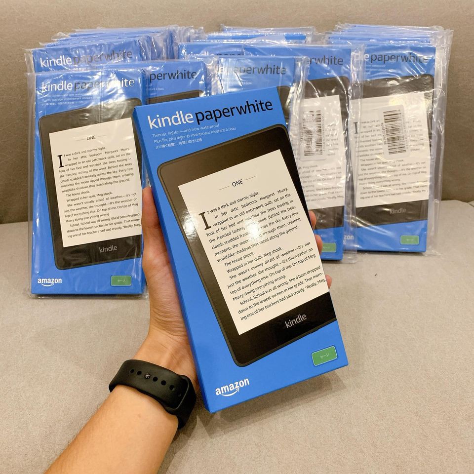 Máy đọc sách Kindle PaperWhite gen 4 (10th) chính hãng, nguyên seal 100% | BigBuy360 - bigbuy360.vn
