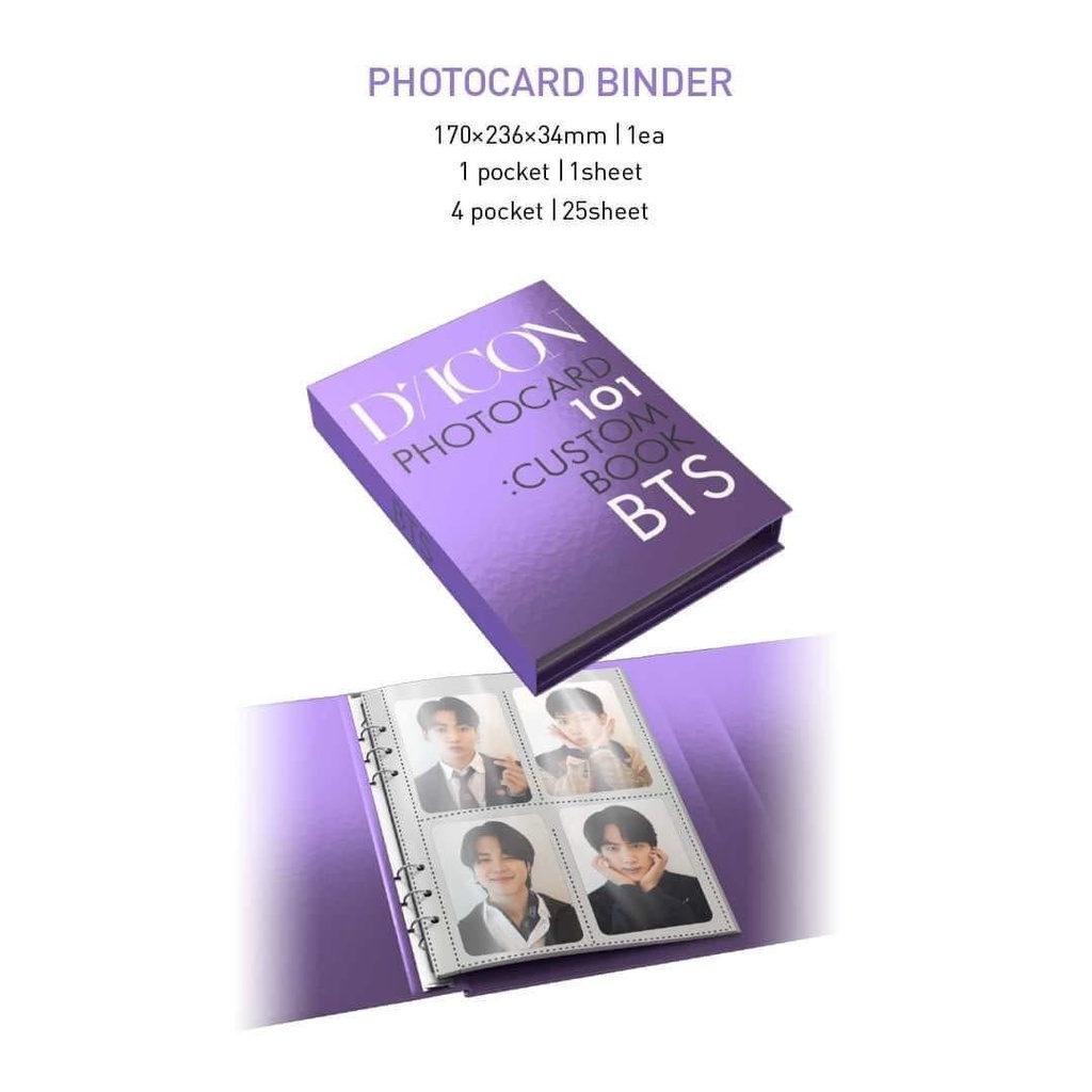 Bộ ảnh Dicon BTS 2022 nguyên seal