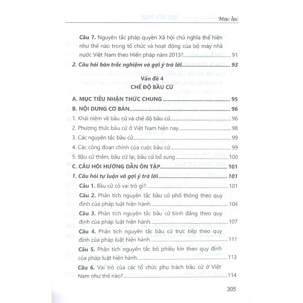 Sách - Hướng Dẫn Môn Học Luật Hiến Pháp (Sách Tham Khảo)