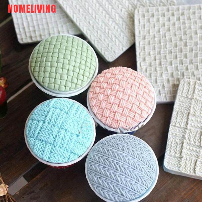 Khuôn silicone Tạo Hình Đan Len Em Bé Trang Trí Bánh Kem