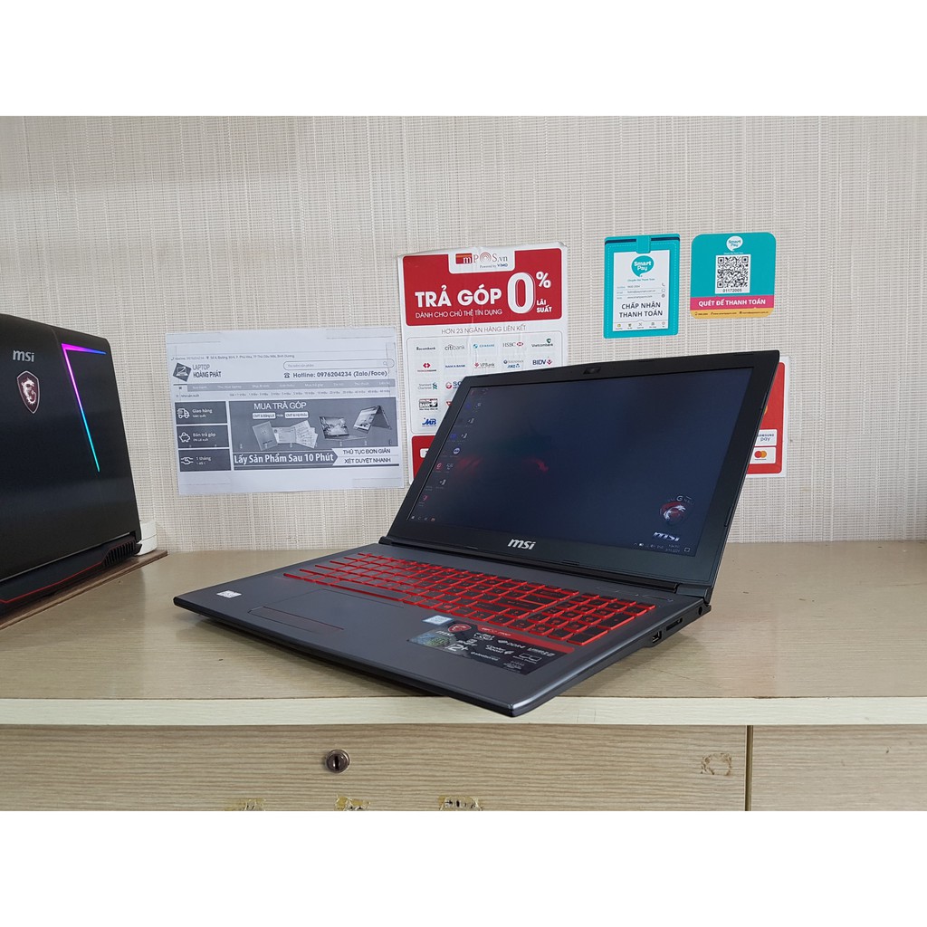 👉 MSI Gaming GV62 (I7 7700HQ, 8GB, SSD 256G, GTX1050 4GB) | BigBuy360 - bigbuy360.vn