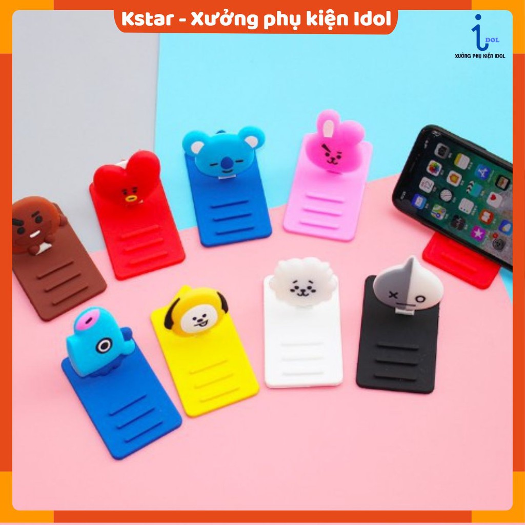 Giá đỡ điện thoại để bàn hình nhân vật Bangtan (F3B03)