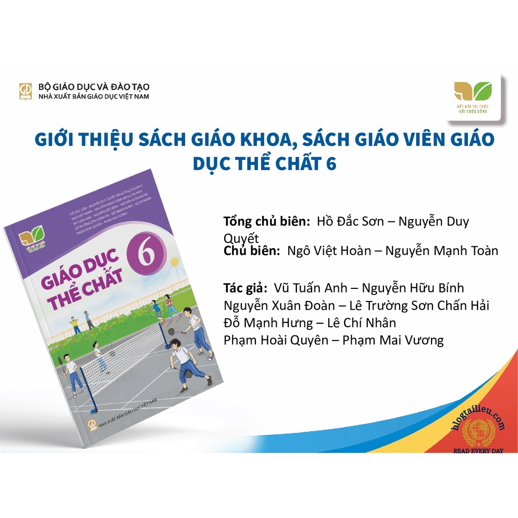 Sách - Giáo dục thể chất 6