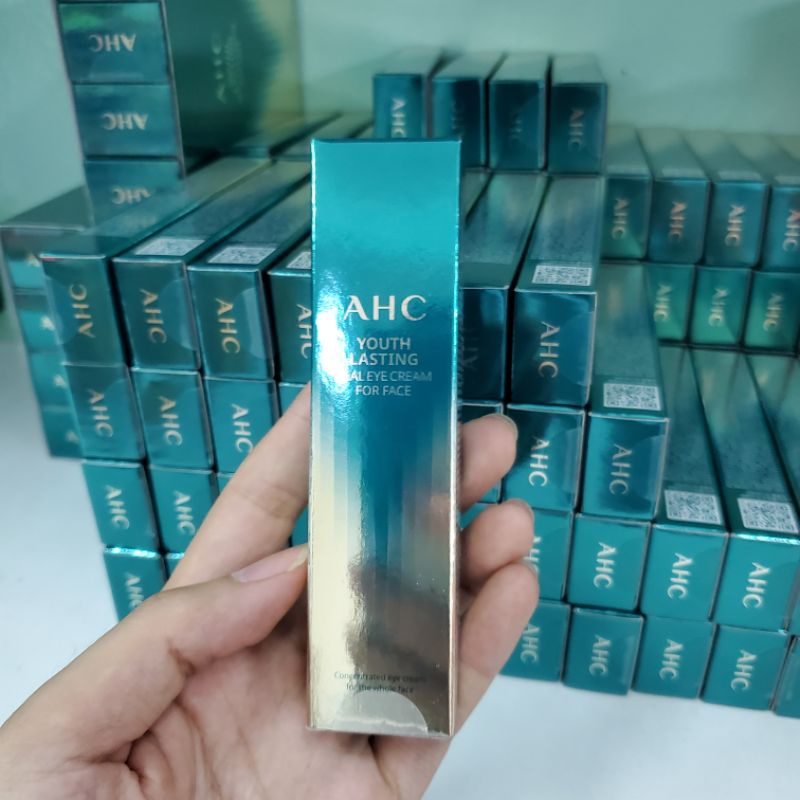 [TUÝP BÉ 12ML] Kem mắt AHC Ageless Real Eye Cream For Face 12ml