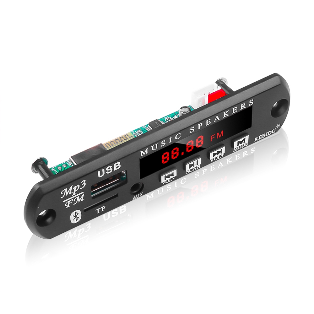 Mô Đun Giải Mã Âm Thanh Bluetooth Không Dây 5v 12v Usb Tf Fm Radio