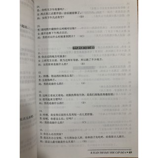 4 Tuần Thi Đậu HSK 4