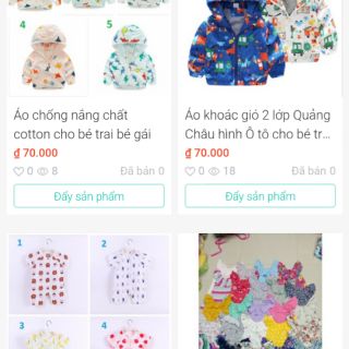Combo thanh lý đồ cho bé
