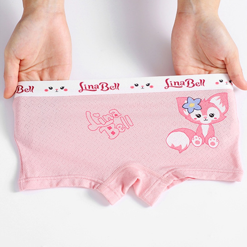 Quần Lót Boxer Thoáng Khí Thoải Mái Cho Bé Gái