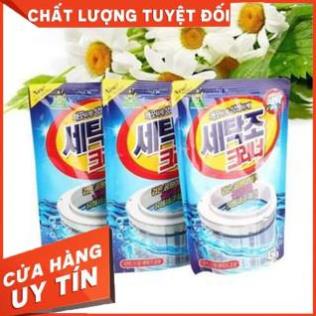 [ Bán Lẻ Giá Sỉ ] Vệ Sinh Máy Giặt, Bột Tẩy Lồng Máy Giặt Hàn Quốc Gói 450G - Siêu Tiện Dụng Dành Cho Máy Giặt