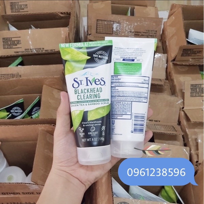 Sữa Rửa Mặt Tẩy Tế Bào Chết ST. Ivet 170ml