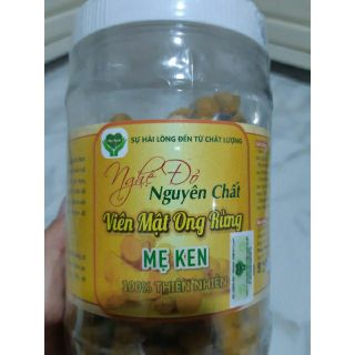 Nghệ đỏ nguyên chất viên mật ong rừng mẹ ken