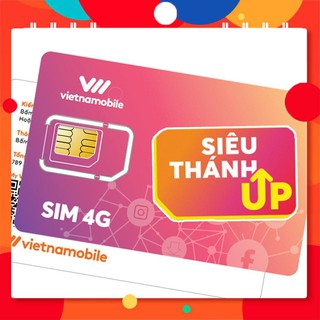 Thánh Sim 4G VietNamobile mới Miễn phí DATA nghe nội mạng miễn phí