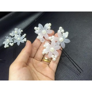 Ghim cài tóc ngọc trai