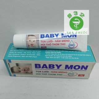 Baby Mon tưa lưỡi nấm miệng tuýp 10g