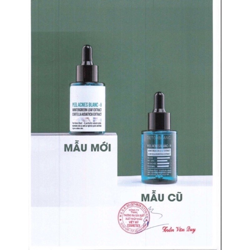 Serum mụn DETOX BLANC số 13 GIÁ SỈ (hàng chuẩn 100% mẫu mới)