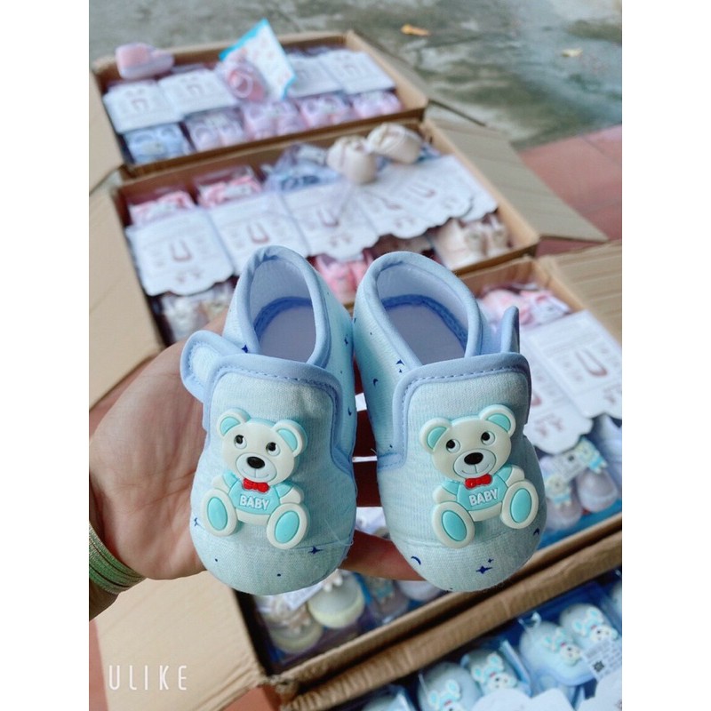 Giày tập đi đế cao su cho bé