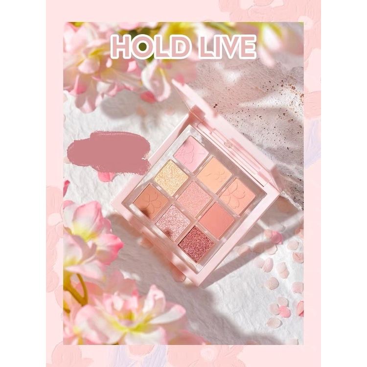 [HOLD LIVE] Bảng mắt 9 ô Hold Live Flowers Sakura (HL544)