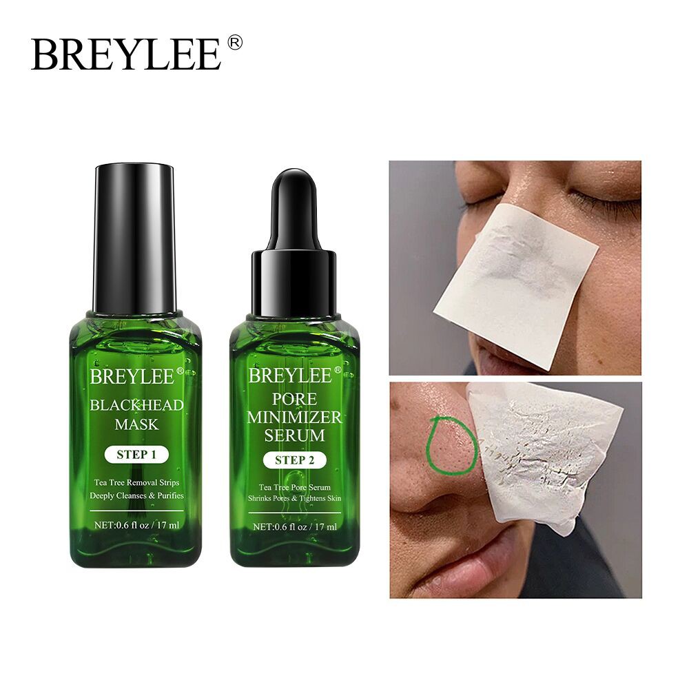 (Hàng Mới Về) Serum Trị Mụn Đầu Đen Thu Nhỏ Lỗ Chân Lông Breylee 17ml