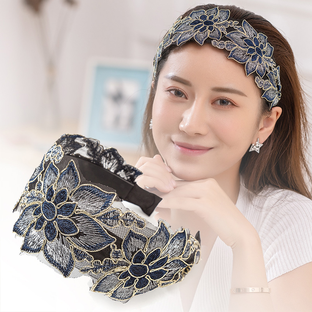 Băng Đô Ren Hoa Cài Tóc Phong Cách Hàn Quốc Cho Nữ 2life