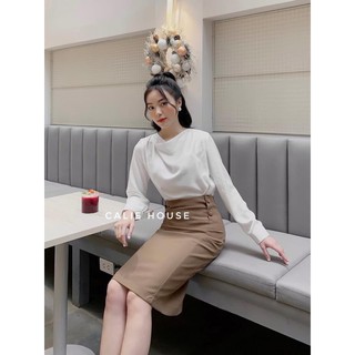 ÁO LỤA CỔ ĐỔ CHO NỮ