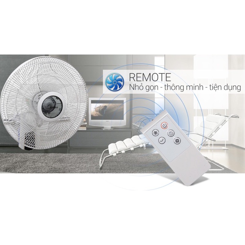 Remot quạt Midea (VN) sử dụng chung cho các dòng Quạt đứng, treo tường tại Việt Nam