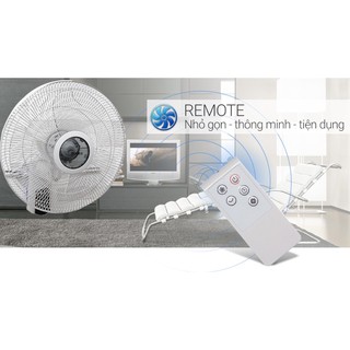 Điều khiển quạt Midea (Hàng Zin) , REMOT QUẠT MIDEA
