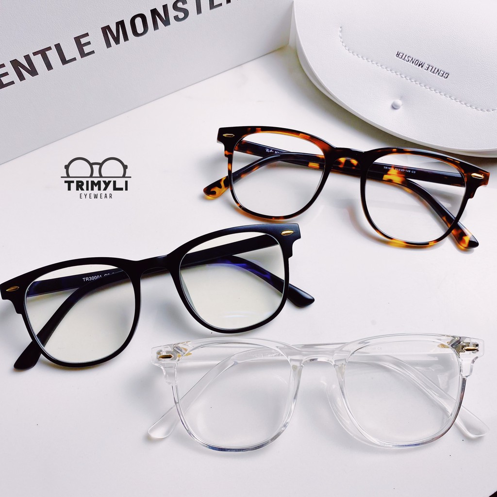 Gọng kính dẻo mắt tròn Trimyli Eyewear - phụ kiện thời trang nhiều màu sắc thỏa sức lựa chọn phong cách