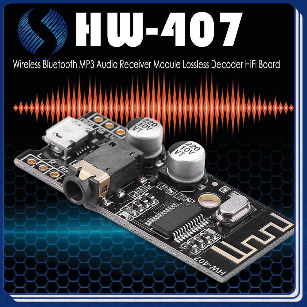 Wireless Bluetooth MP3 Audio Receiver Module Lossless Decoder HiFi Board