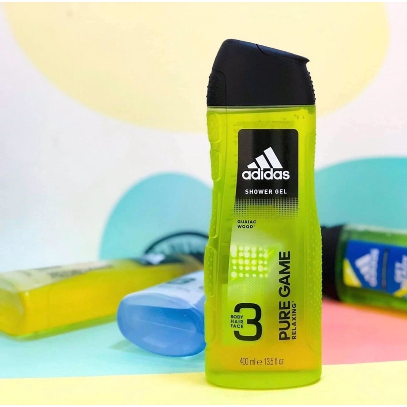 SỮA TẮM NAM ADIDAS 3IN1 BODY HAIR FACE