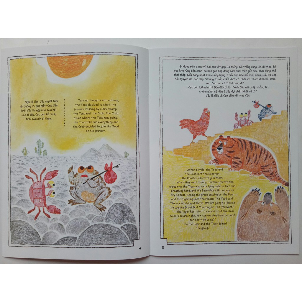 Sách - Truyện Cổ tích Việt Nam Song Ngữ - Vietnamese Fairy Tales 4 cuốn | BigBuy360 - bigbuy360.vn