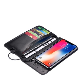 Ví bóp nam tích hợp sạc không dây cho điện thoại 5000mAh - Retail Boss