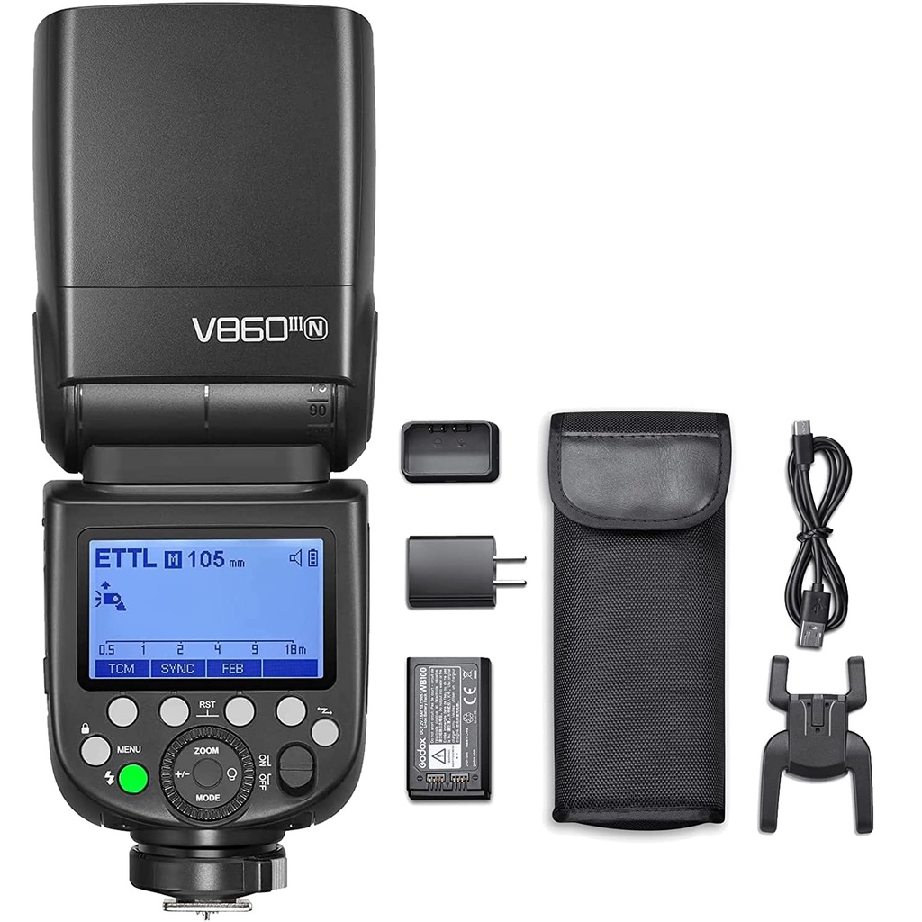 Đèn Flash Godox V860III, Hàng chính hãng Hoàng Quân