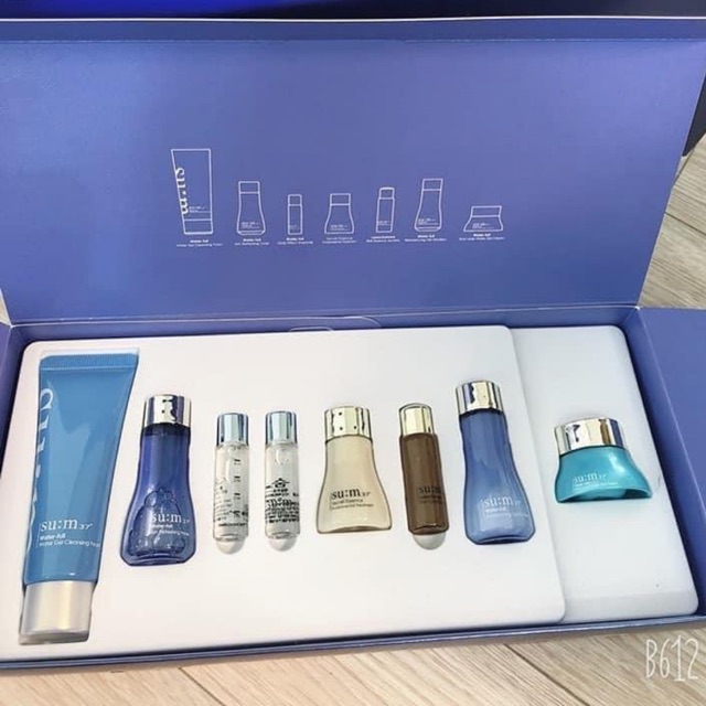 Set Sum xanh 8 món mini