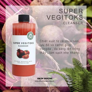 Sữa rửa mặt thải độc Super Vegitoks Cleanser