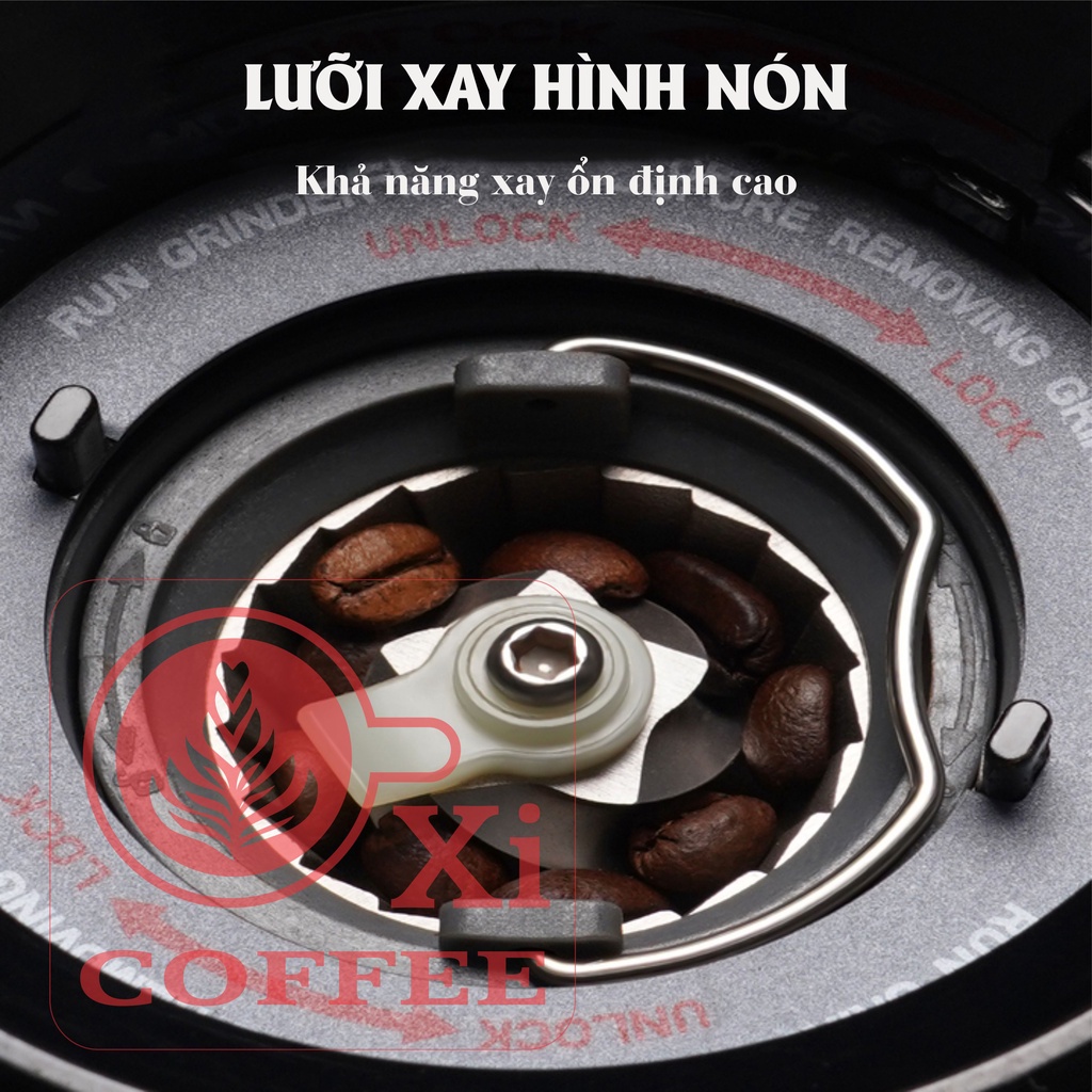 Máy xay cà phê espresso Lacasa LC17, LC18