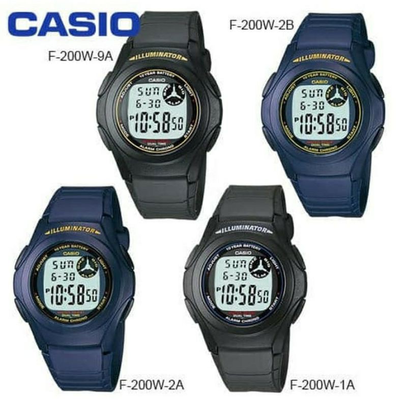 Dây Đeo Cho Đồng Hồ Casio F-200W F-200 F200W F200 F 200w Plus