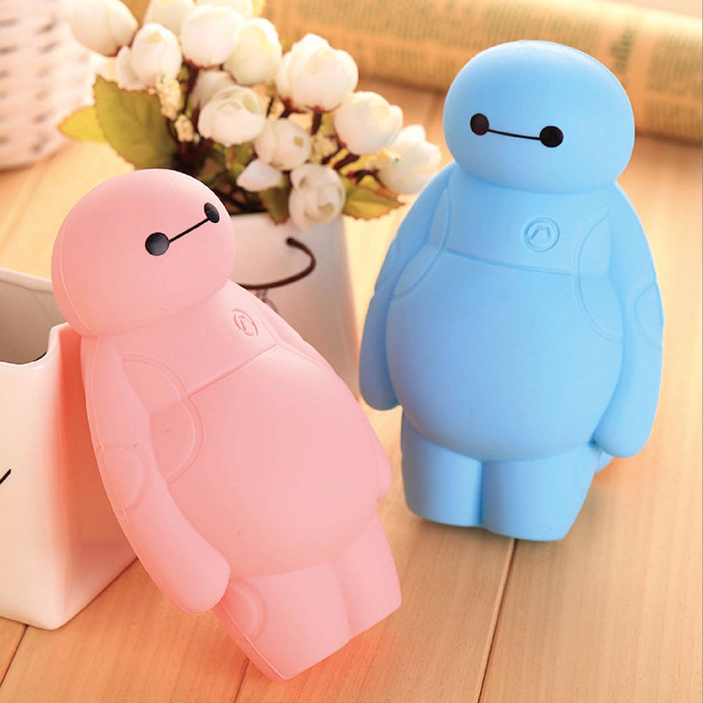 Túi đựng bút silicon hình baymax siêu anh hùng 6 dễ thương đa tiện dụng