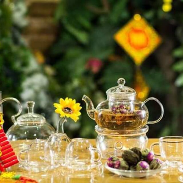 Bộ ấm trà thuỷ tinh
