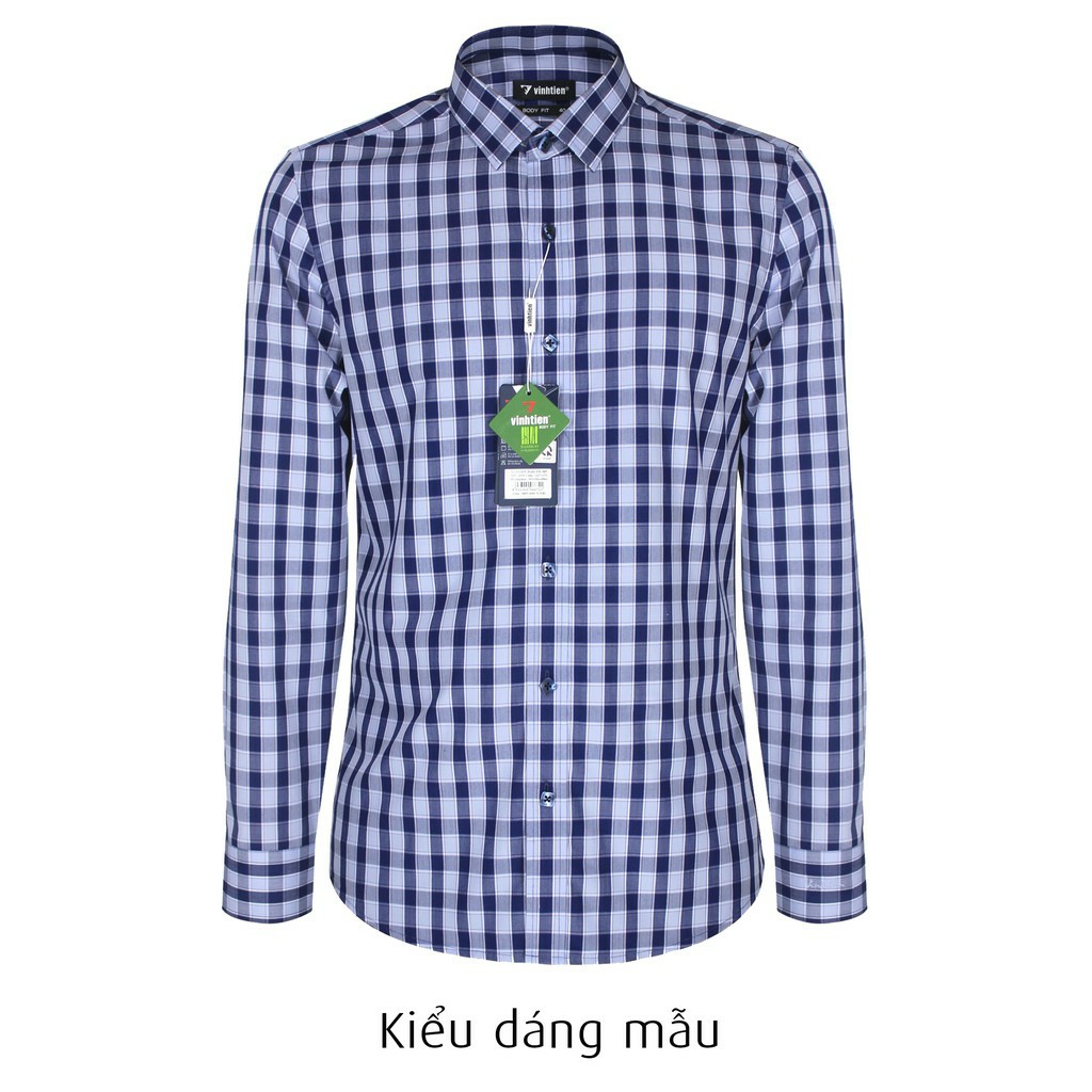 Áo sơ mi dài tay Bamboo Nano SlimFit Vĩnh Tiến - KJ3-G009