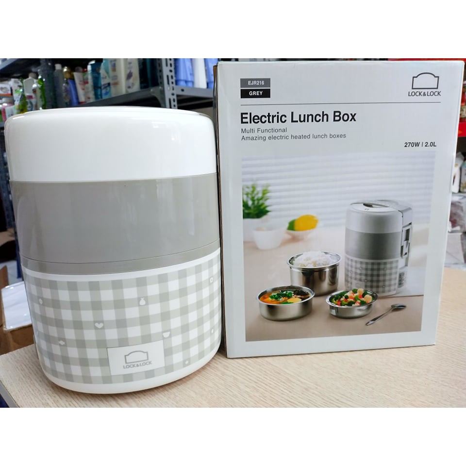 Hộp cơm điện Lock&Lock EJR216 - Hàng chính hãng bảo hành 12 tháng tại các showroomm của Lock&Lock. | BigBuy360 - bigbuy360.vn