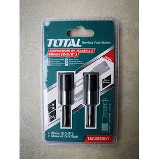 60mm Mũi gắn vặn vít Total TAC462601