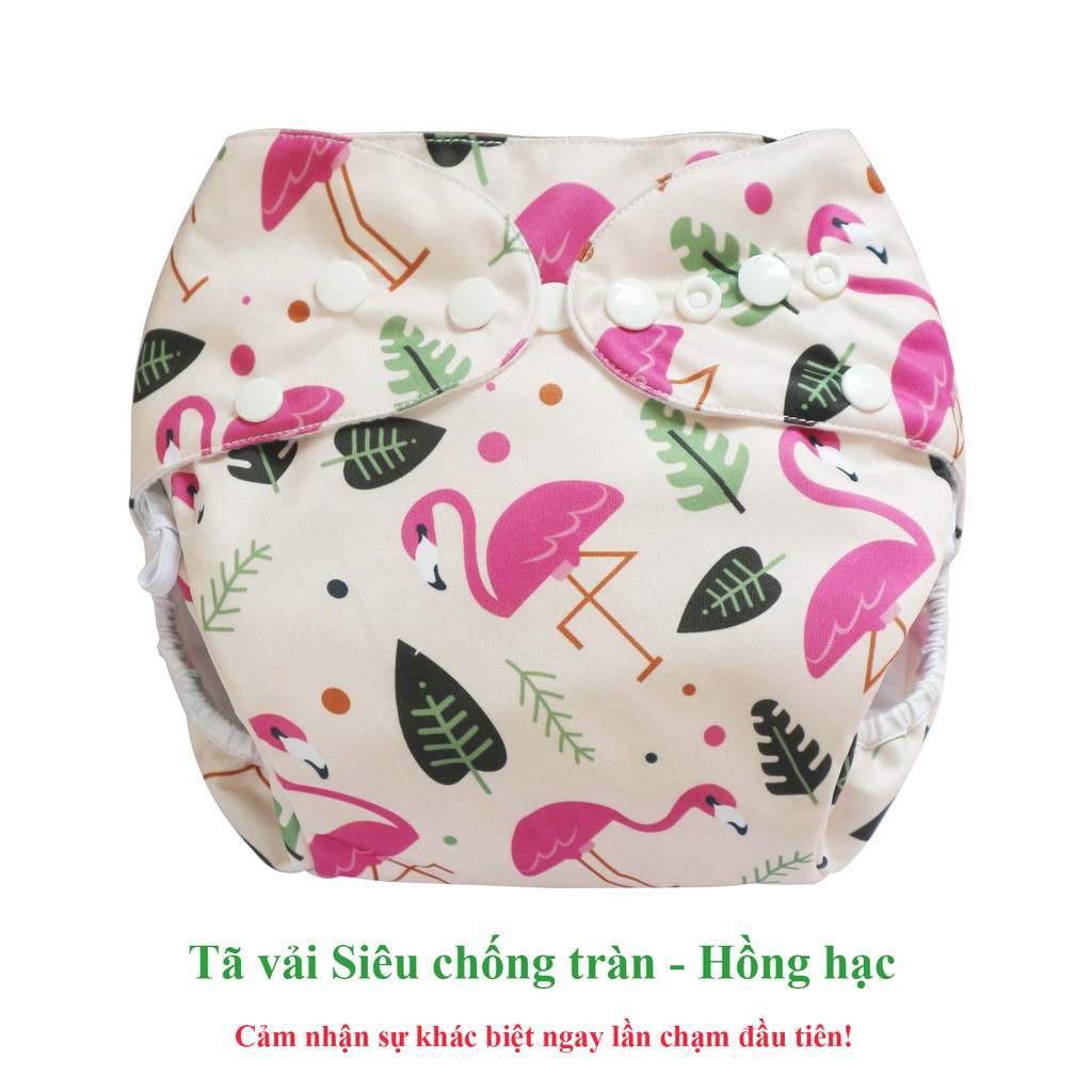 Bộ tã vải Đêm Siêu chống tràn BabyCute size S (3-9kg) (1 vỏ + 1 lót) - Giao mẫu ngẫu nhiên