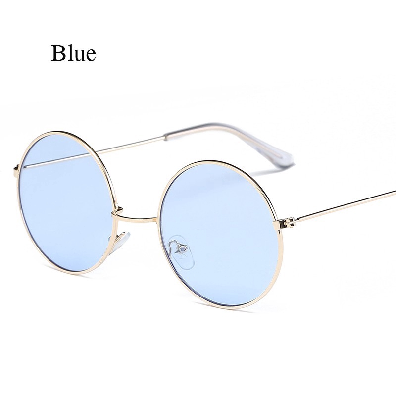 Kính Mát Tròn Gọng Kim Loại Cho Nam Và Nữ