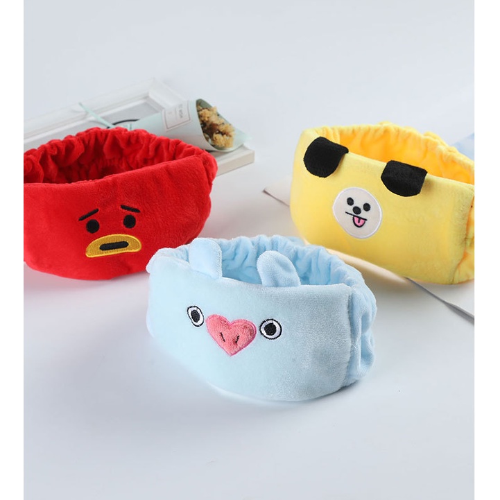 [Hàng mới về] Miếng bịt mắt đi ngủ in hình hoạt hình BT21 nhiều kiểu tùy chọn